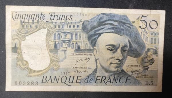 france billet de 50 francs quentin de la tour 1977 m.7 ref : f.67/02 (copie)