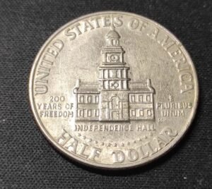 usa half dollar bicentenaire kennedy 1976