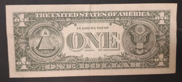 etats unis d'amérique usa billet de 1 dollar 2017 g (7) chicago illinois (copie)