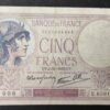 france billet de france 5 francs violet du 02/11/1939 e.65917 ref f.04/02