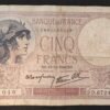 france billet de france 5 francs violet du 12/12/1940 d.67247 ref f.04/17
