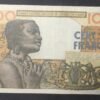 mauritanie billet de 100 francs du 02/03/1965 pick