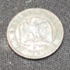 france 1 centime napoléon iii tète nue 1855 b