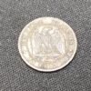 france rare 1 centime napoléon iii tète laurée 1861 k