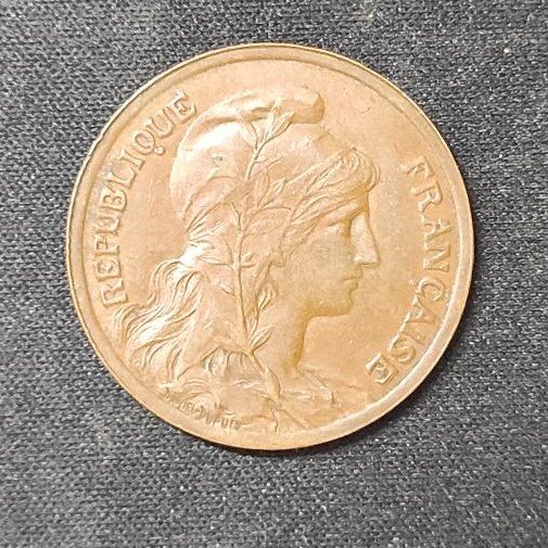 rare france pièce de 10 centimes dupuis 1921 ttb (copie)