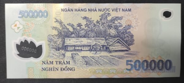 viet nam billet de 500 000 dong de 2021 polymère pick 124 spl
