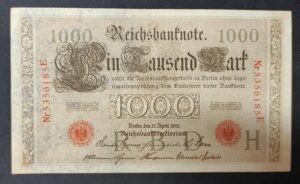 allemagne billet de 1000 mark du 21/04/1910 pick 45 (copie)