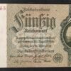 allemagne billet de 50 mark du 30/03/1933