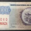 angola billet de 1000 novo kwanza 1987 pick 127