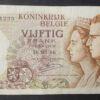 belgique billet de 50 francs du 03/04/1956 pick 133 (copie)