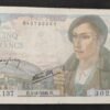 france billets de 5 francs berger du 05/04/1945 h.137 ref : f.05/06