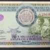 burundi billet de 2000 francs de 2001 pick 41