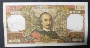 france billet de 100 francs corneille du 02/01/1969 r.390 ref f.65/25