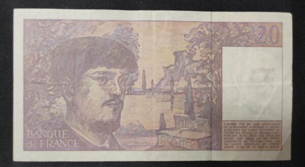 france billet de 20 francs debussy de 1993 r.044 ref : f.66bis/05 (copie)