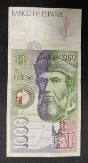 espagne billet de 1000 pesetas de 1992 pick 163 (copie)
