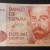 espagne billet de 2000 pesetas du 22/07 1980 pick 159