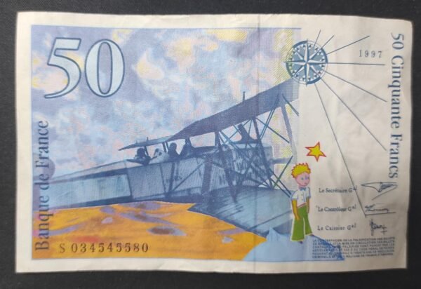 france billet de 50 francs saint exupery 1997 ref : f.73/04 (copie)