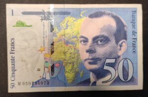 france billet de 50 francs saint exupery 1999 ref : f.73/05 (copie) france billet de 50 francs saint exupery 1999 ref : f.73/05 (copie)