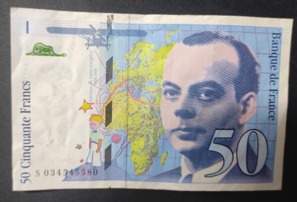 france billet de 50 francs saint exupery 1997 ref : f.73/04 (copie)