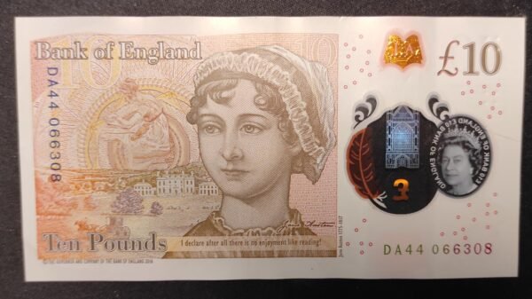 grande bretagne billet de 10 pounds 2016 pick 395 polymère (copie)