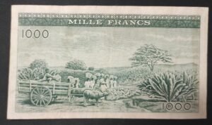guinée billet de 1000 francs du 01/03/1960 pick 15 guinée billet de 1000 francs du 01/03/1960 pick 15