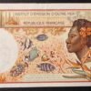 exceptionnel territoire français du pacifique billet de 10 000 francs ( ieom ) a.1 de 1985 !