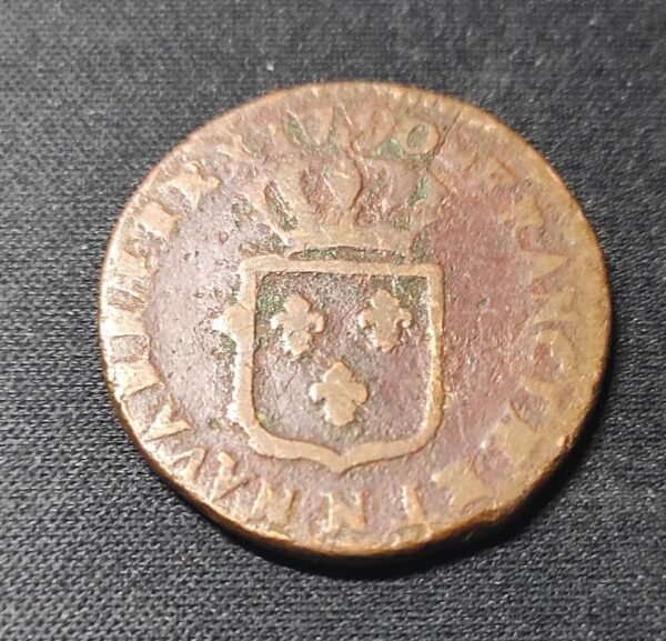 france louis xvi pièce de 1 sol à l'écu 1790 k ( bordeaux ) top qualité ! (copie)