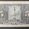 mexique billet de 5 pesos 1963 pick 60