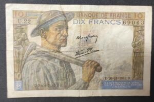 france billet de 10 francs mineur du 26/11/1942 p.34 ref : f.08/06 (copie) france billet de 10 francs mineur du 26/11/1942 p.34 ref : f.08/06 (copie)