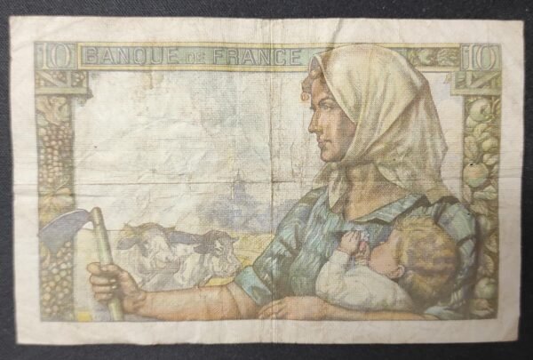 france billet de 10 francs mineur du 26/11/1942 p.34 ref : f.08/06 (copie)