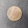 france rare 1 centime napoléon iii tète laurée 1861 k