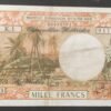 nouvelles hébrides billet de 1000 francs alphabet k.1 ( 1975 ) (copie)