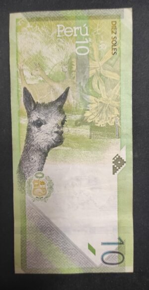 pérou billet de 10 soles du 21/03/2019 pick 196 (copie)