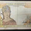 banque de l'indochine b5 piastres type ii 1931 km.148b