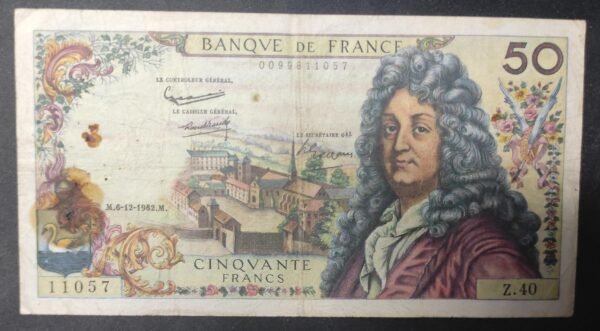france billet de 50 francs racine du 06/12/1962 z.40 ref f.64/03