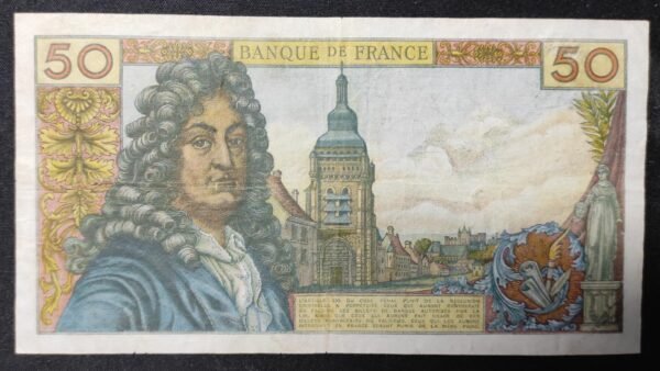 france billet de 50 francs racine du 04/01/1973 y.211 ref f.64/22