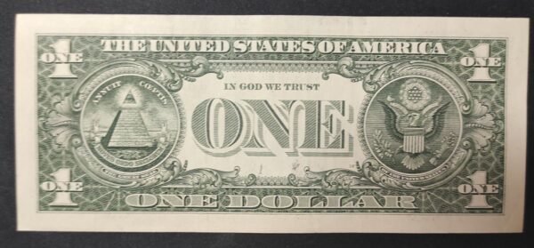 etats unis d'amérique usa billet de 1 dollar 2021 j (10) kansas city (copie)