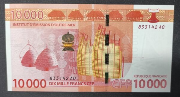 nouvelle calédonie polynésie billet de 10 000 francs 833142 a0 neuf !