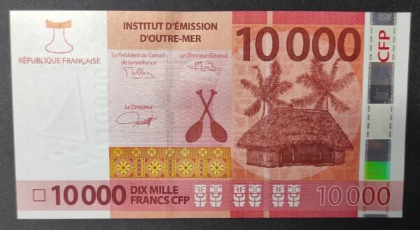 nouvelle calédonie polynésie billet de 10 000 francs 833142 a0 neuf !