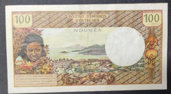 nouvelle calédonie 100 francs mention nouméa alphabet v.2