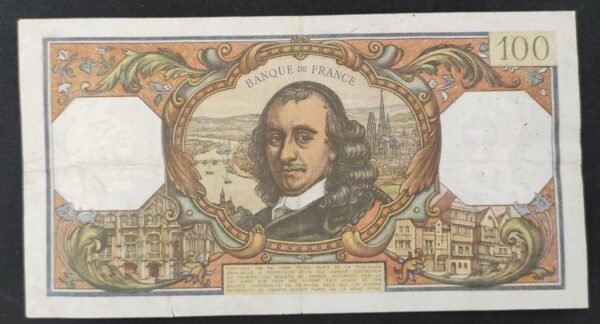 france billet de 100 francs corneille du 05/09/1968 t.344 ref f.65/23