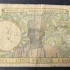 afrique occidentale française billet de 5 francs type 1934 du 10/03/1938 spl (copie)