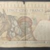banque de l'afrique occidentale billet de 25 francs du 24/02/1942
