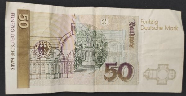 allemagne billet de 50 mark type 1989 du 01/08/1991 pick 40b