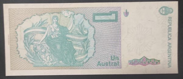 argentine billet de 1 austral 1985 pick 325 neuf ( unc )