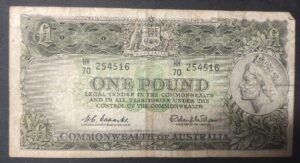 australie billet de 1 dollar 1983 pick 42 ttb+ australie billet de 1 dollar 1983 pick 42 ttb+