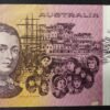 rare signature australie billet de 5 dollars 1969/71 pick 39
