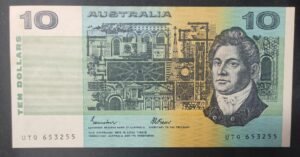 australie billet de 10 dollars 1968 pick 45e australie billet de 10 dollars 1968 pick 45e