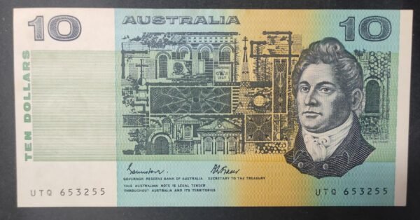 australie billet de 10 dollars 1968 pick 45e