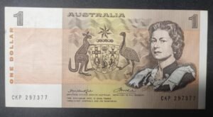 australie billet de 1 dollar 1983 pick 42 ttb+ australie billet de 1 dollar 1983 pick 42 ttb+